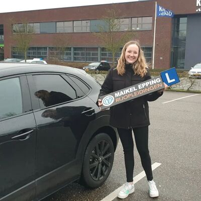 Met veel zelfvertrouwen rijden