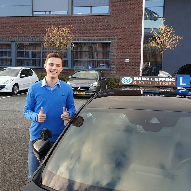 In 1x geslaagd! Hele fijne tijd gehad bij Maikel